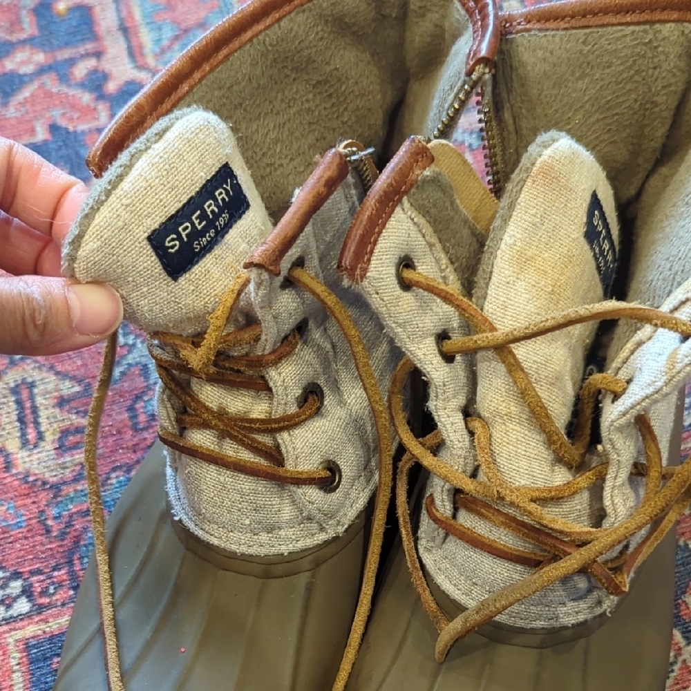 Sperry Kids' Tan and Brown Boots